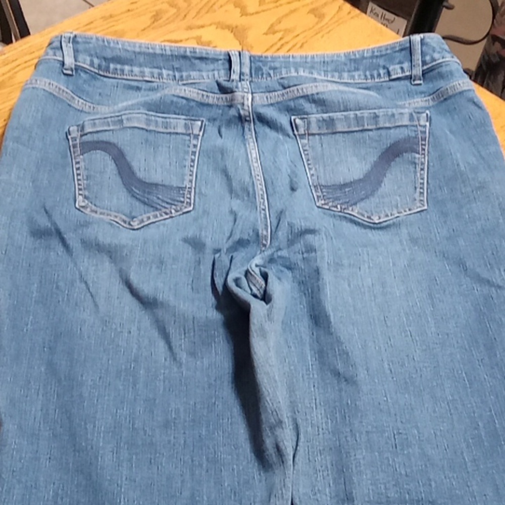 LANE BRYANT Jeans Womens 20 BLUE SLIM BOOT Spring Summer Winter Work Casual